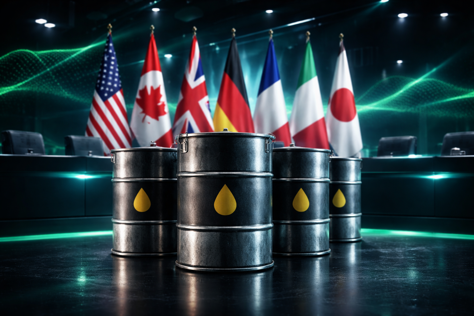 Kelompok Negara G7 Pertimbangkan Lepas 400 Juta Barel Minyak dari Cadangan Strategis