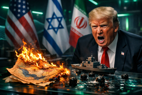 Iran Diduga Sebar Ranjau Laut, Trump Ancam Balik dengan Operasi Militer Skala Besar