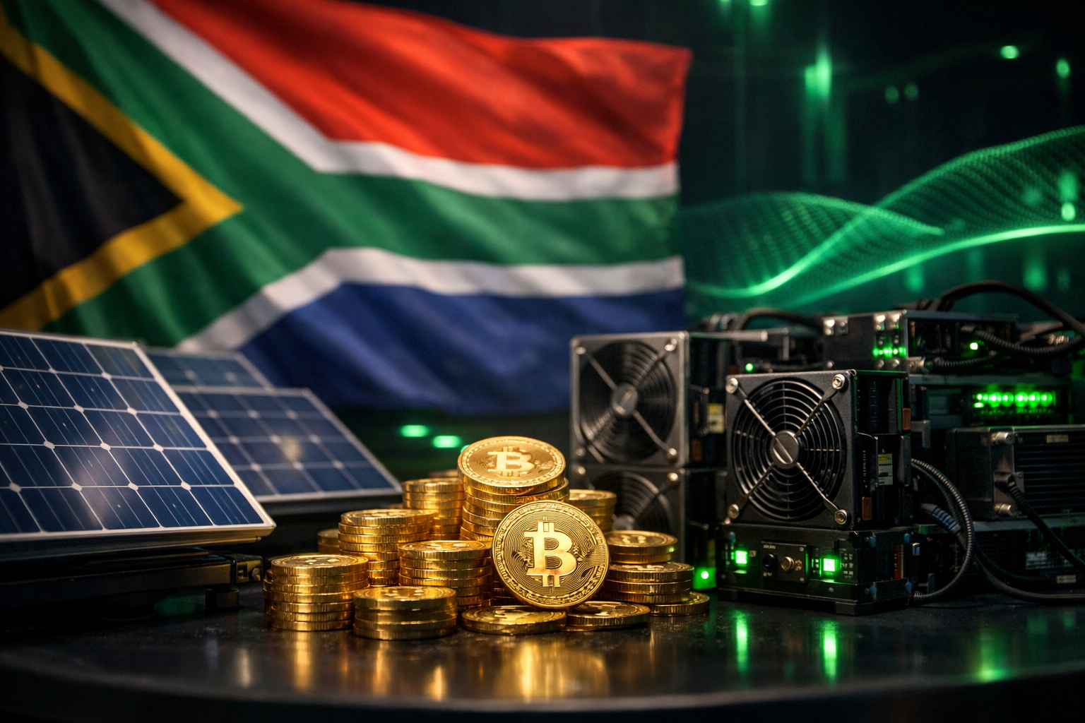 Surplus Listrik Tenaga Surya, Afrika Selatan Pertimbangkan Diskon untuk Miner Bitcoin