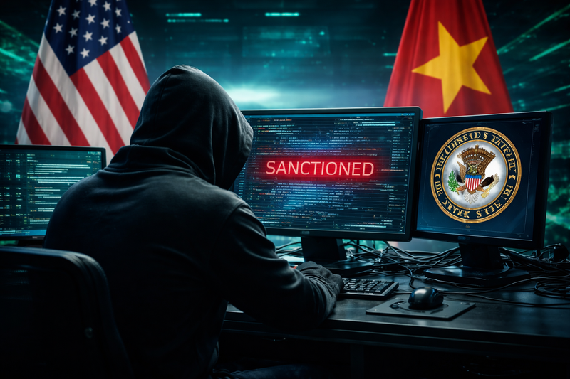 Diduga Cuci Aset Kripto Korea Utara $2,5 Juta, Perusahaan Vietnam Kena Sanksi AS