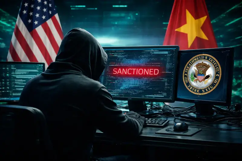 Diduga Cuci Aset Kripto Korea Utara $2,5 Juta, Perusahaan Vietnam Kena Sanksi AS