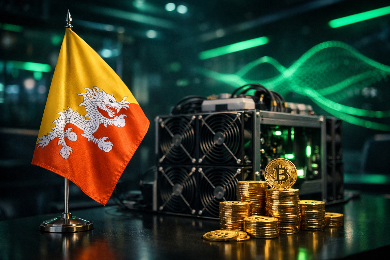 Bhutan Diduga Stop Mining Usai Pindahkan $72,3 Juta Bitcoin
