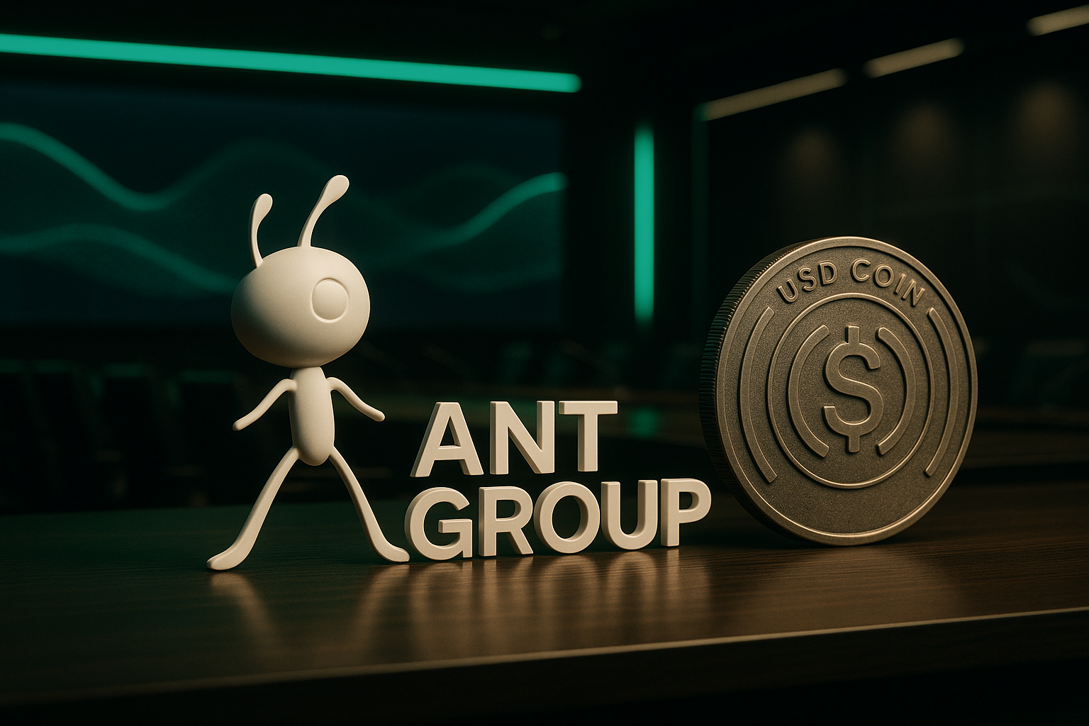 Circle Integrasikan USDC ke Platform Blockchain Milik Ant Group