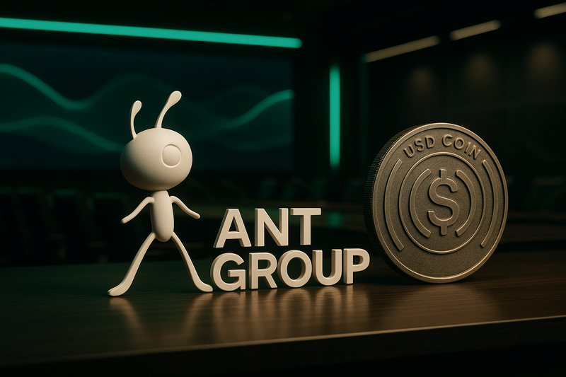 Circle Integrasikan USDC ke Platform Blockchain Milik Ant Group