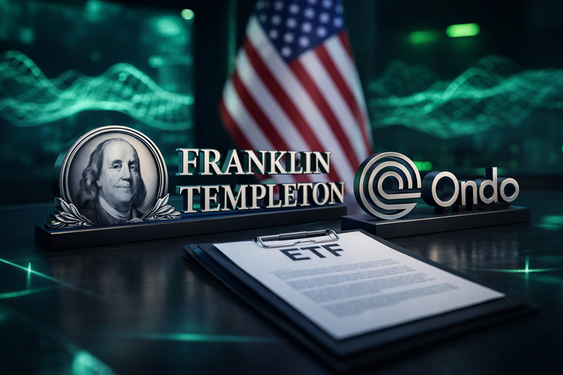Franklin Templeton Gandeng Ondo Finance untuk Tokenisasi ETF di Market Global
