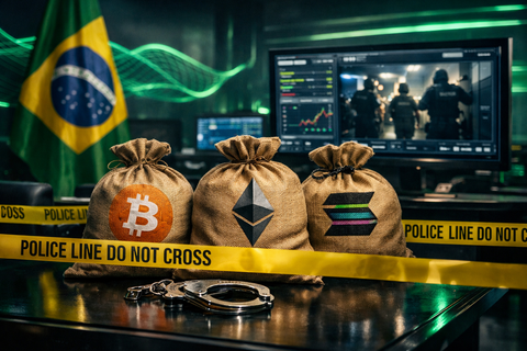 Brasil Sahkan Aturan Baru: Kripto Sitaan Jadi Dana Operasional Polisi