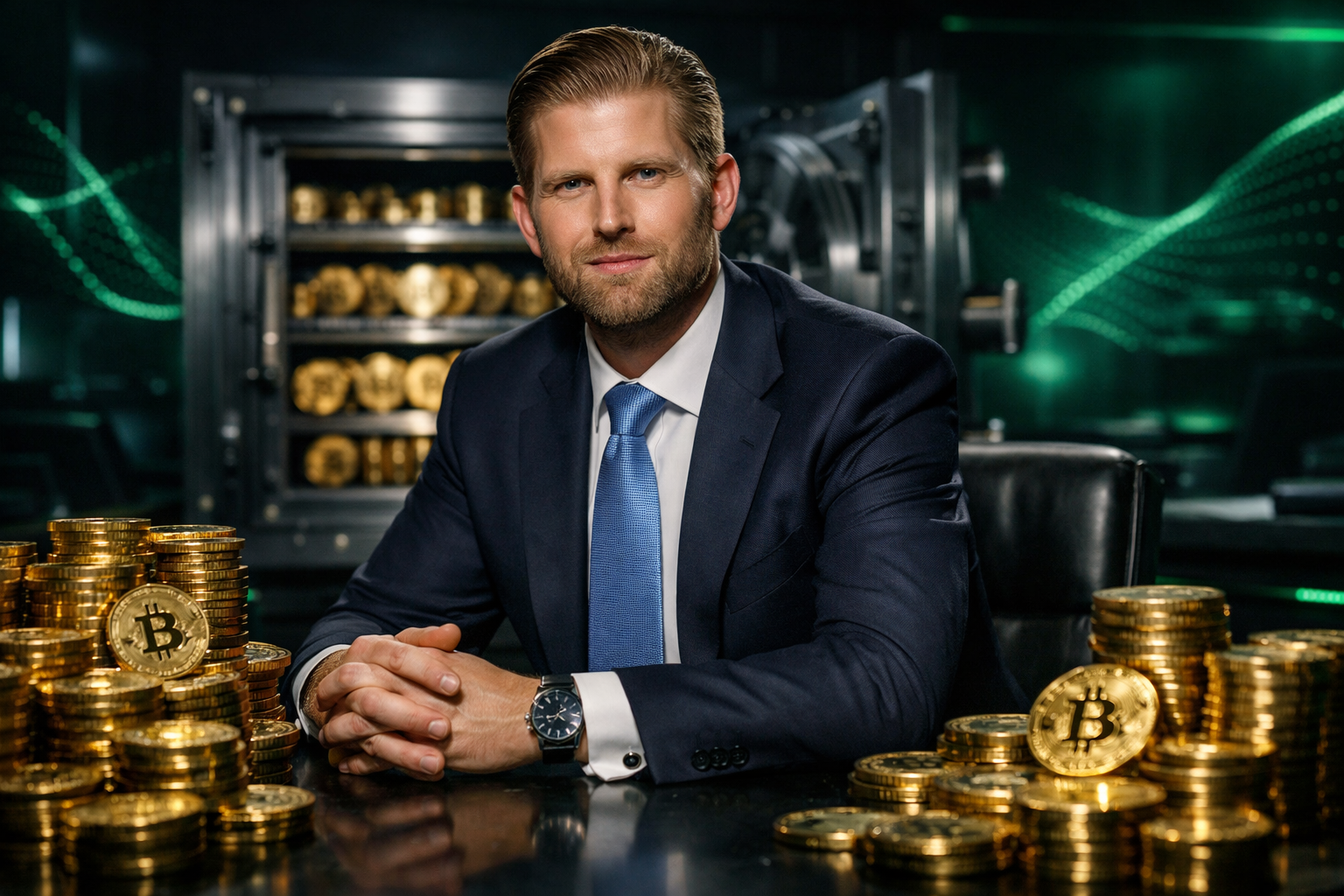 American Bitcoin Milik Eric Trump Berhasil Capai 7.000 BTC, Jadi Top 16 Dunia