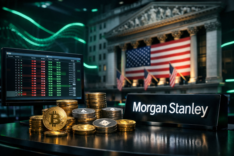Kantongi Izin Bursa Efek New York, ETF Bitcoin Morgan Stanley Segera Listing