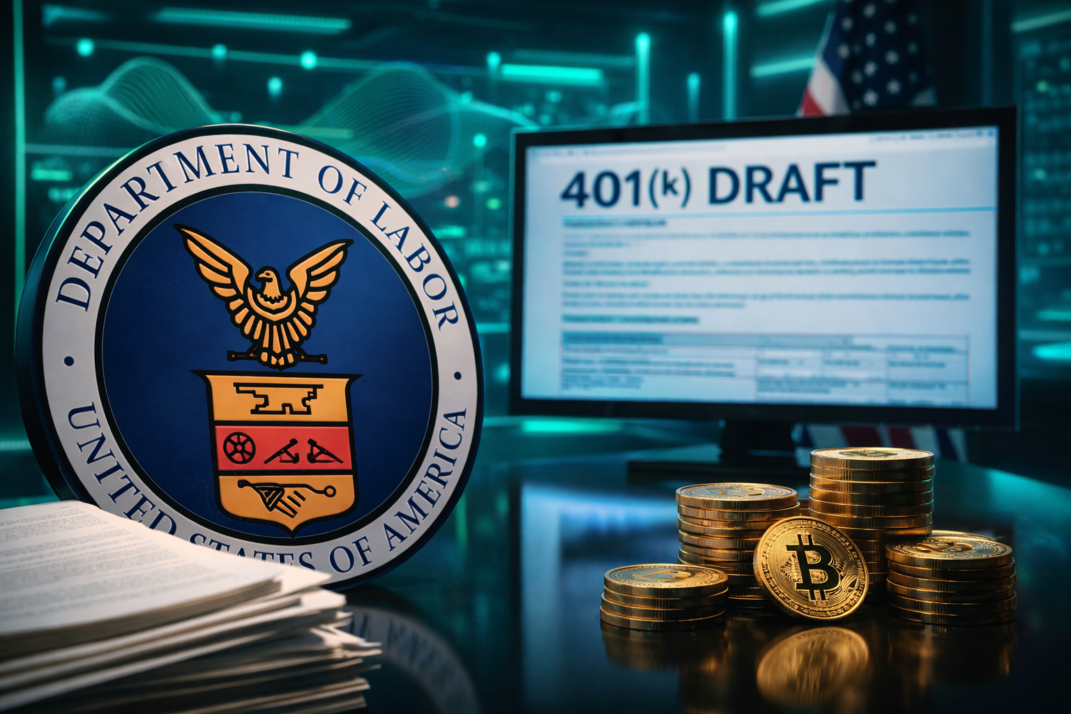 AS Usulkan Aturan Baru: Kripto Bisa Masuk Dana Pensiun 401(k)