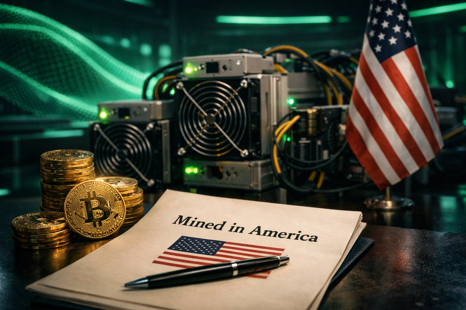 Senat AS Ajukan RUU Mined in America, Miner Jual BTC Dapat Insentif Pajak