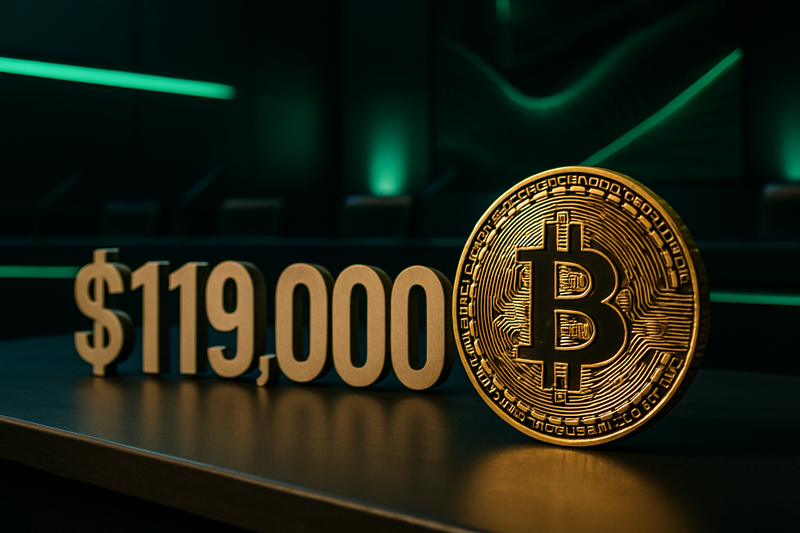 ATH Lagi, Harga Bitcoin Tembus $119.000