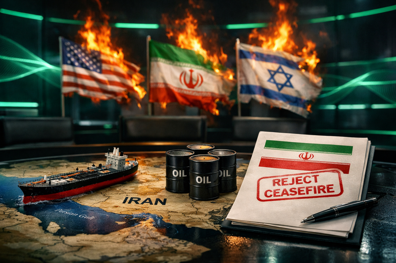 Iran Tolak Gencatan Senjata, Beri 10 Tuntutan ke Amerika Serikat