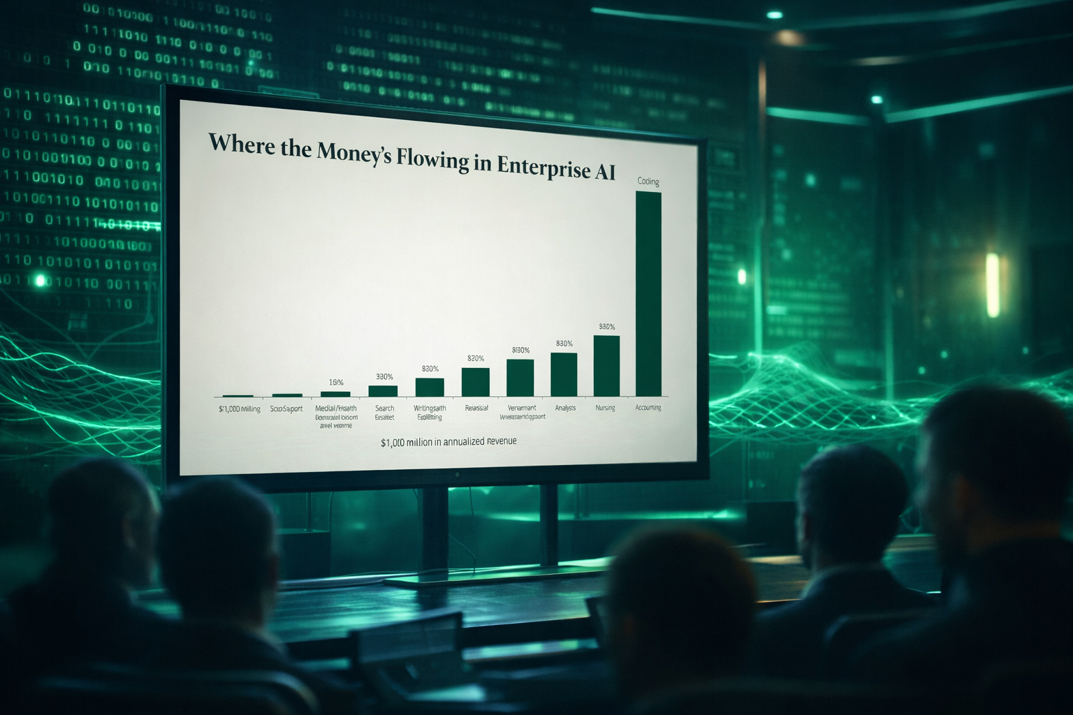 Coding Jadi Pilihan Utama Adopsi AI di Perusahaan, Pendapatan Sentuh $3 Miliar