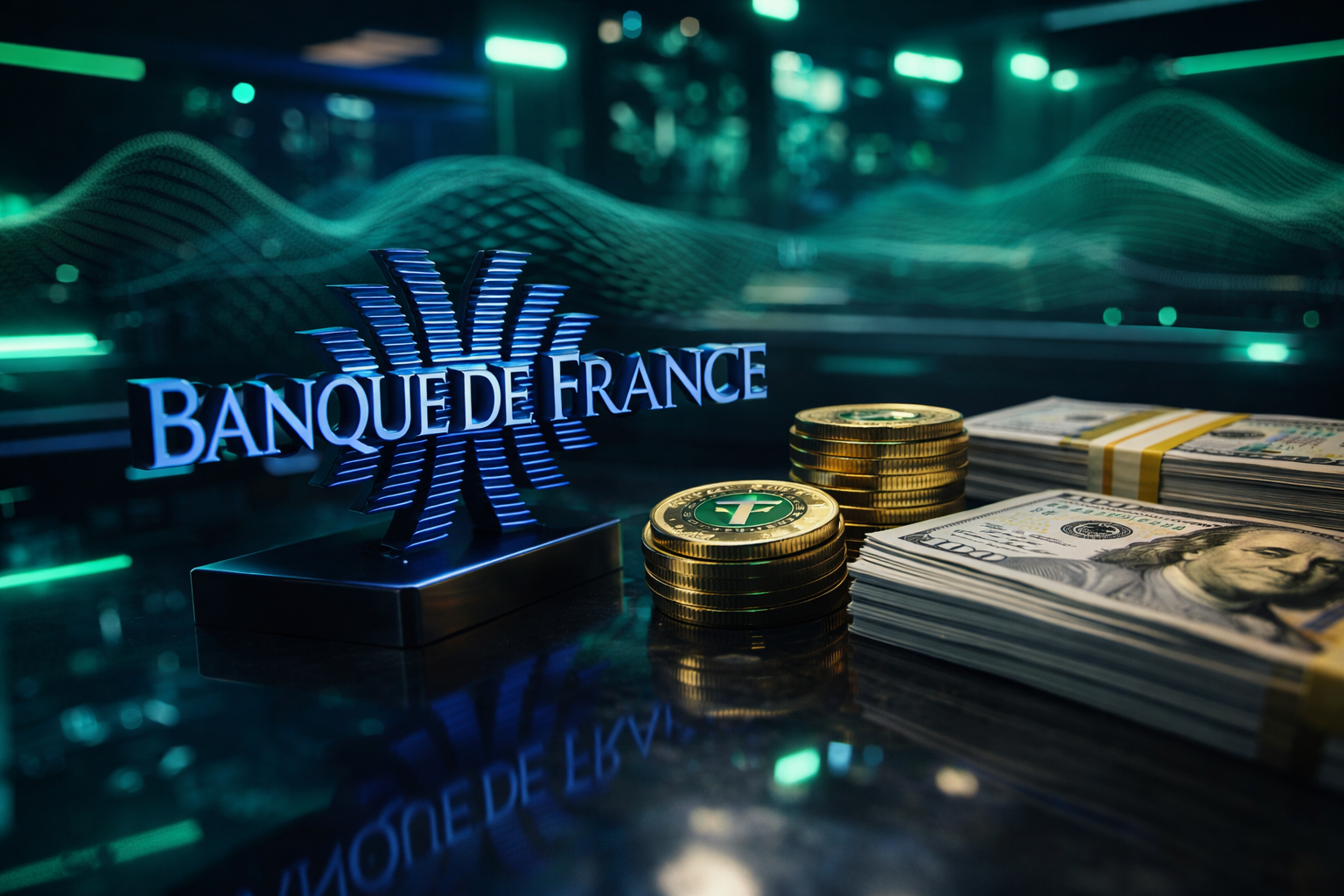 Bank of France Ingatkan Risiko Stablecoin-isasi dan Dominasi Dolar