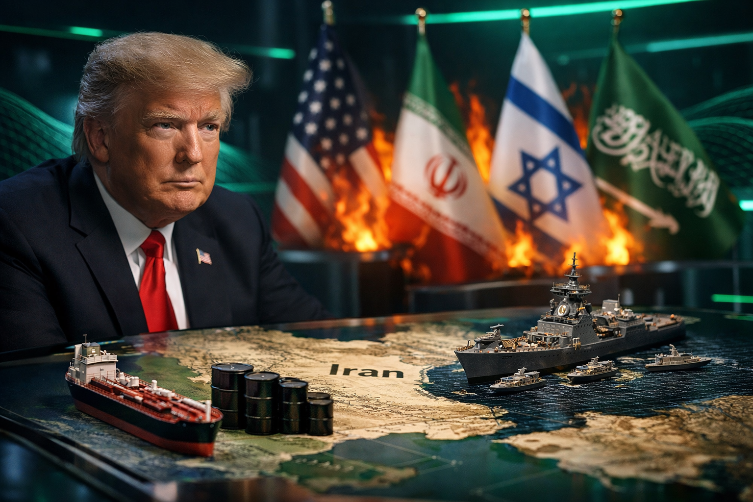 Trump Pertimbangkan Lanjutkan Serangan Militer ke Iran, Minyak Naik Lagi ke 105$