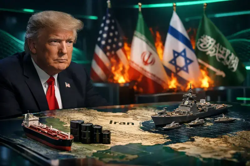 Trump Pertimbangkan Lanjutkan Serangan Militer ke Iran, Minyak Naik Lagi ke 105$