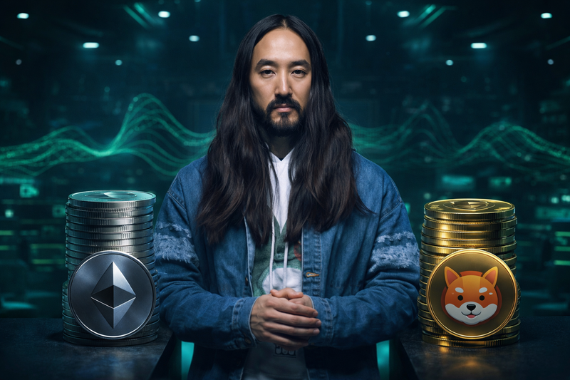 Artis Steve Aoki Jual Token SHIB dan ETH Miliknya Senilai $30 Ribu