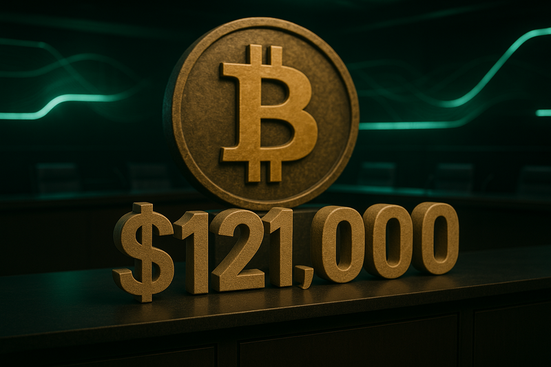 Bitcoin Kembali Catat Rekor ATH Lewati $121.000