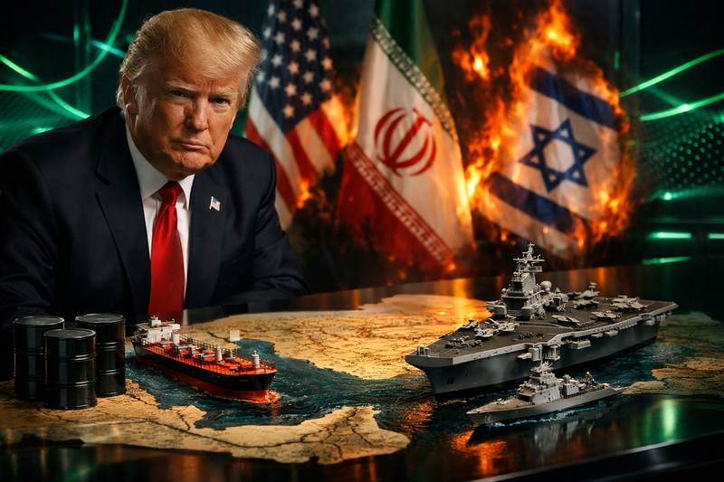 Trump Secara Resmi Mulai Blokade Militer di Selat Hormuz