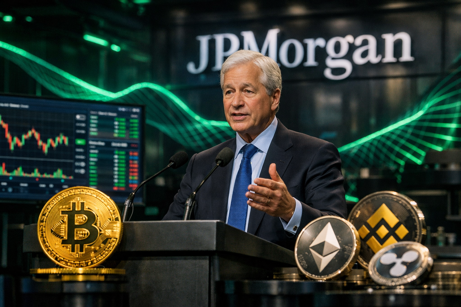 Bos JPMorgan Klaim Kini Kripto Lebih Efisien dibanding Sistem Keuangan Konvensional