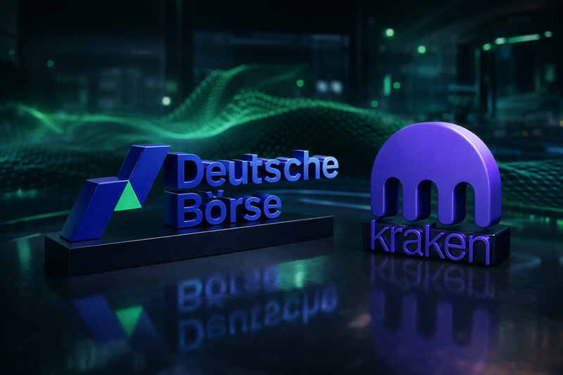 Bursa Saham Deutsche Börse Investasi $200 Juta ke Bursa Kripto Kraken