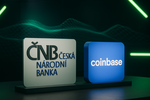Bank Sentral Ceko Investasi $18 Juta di Saham Coinbase