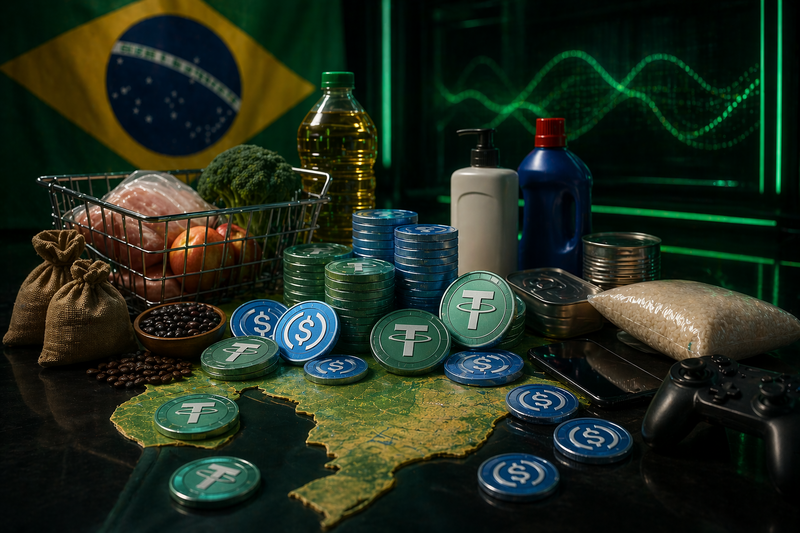 Bebas Pajak, Adopsi Stablecoin Brasil Merambah Hingga Ke Sektor Bisnis