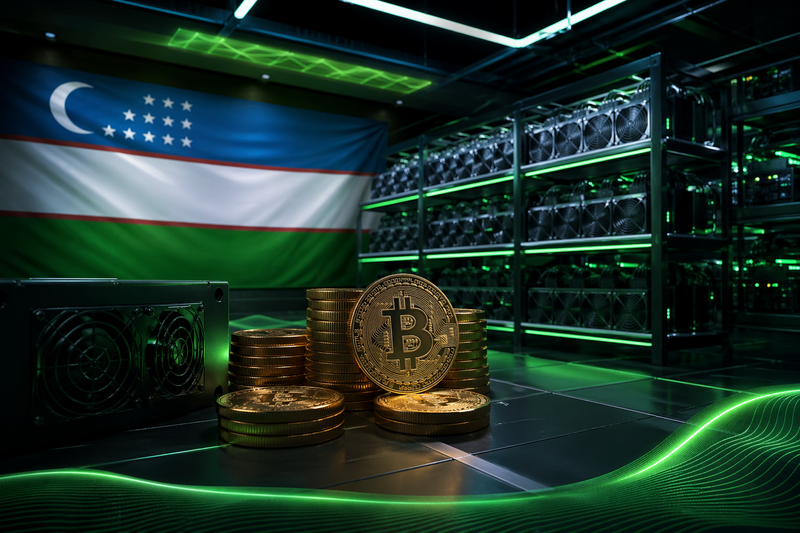 Uzbekistan Bangun Kawasan Khusus Mining Bitcoin, Bebas Pajak Hingga 2034