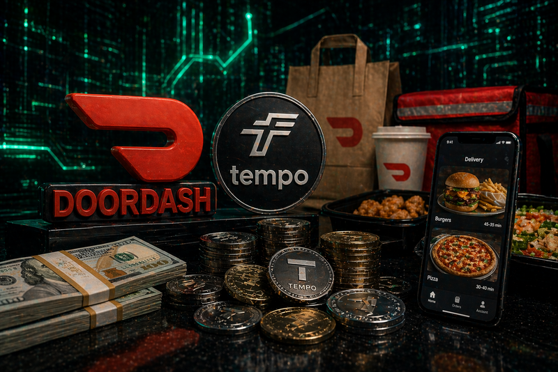 DoorDash Gandeng Tempo Integrasikan Pembayaran Stablecoin Di 40 Negara
