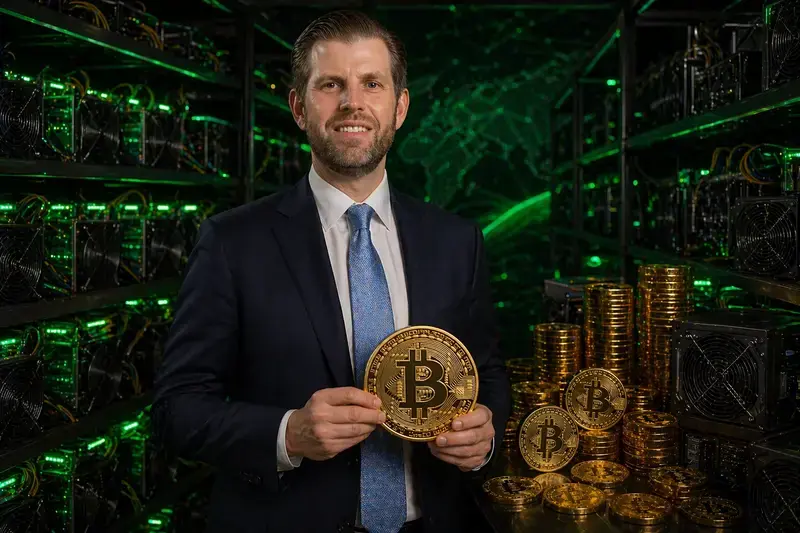 Perkuat Dominasi Kripto, Eric Trump Aktifkan 11.000 Mesin Mining Baru