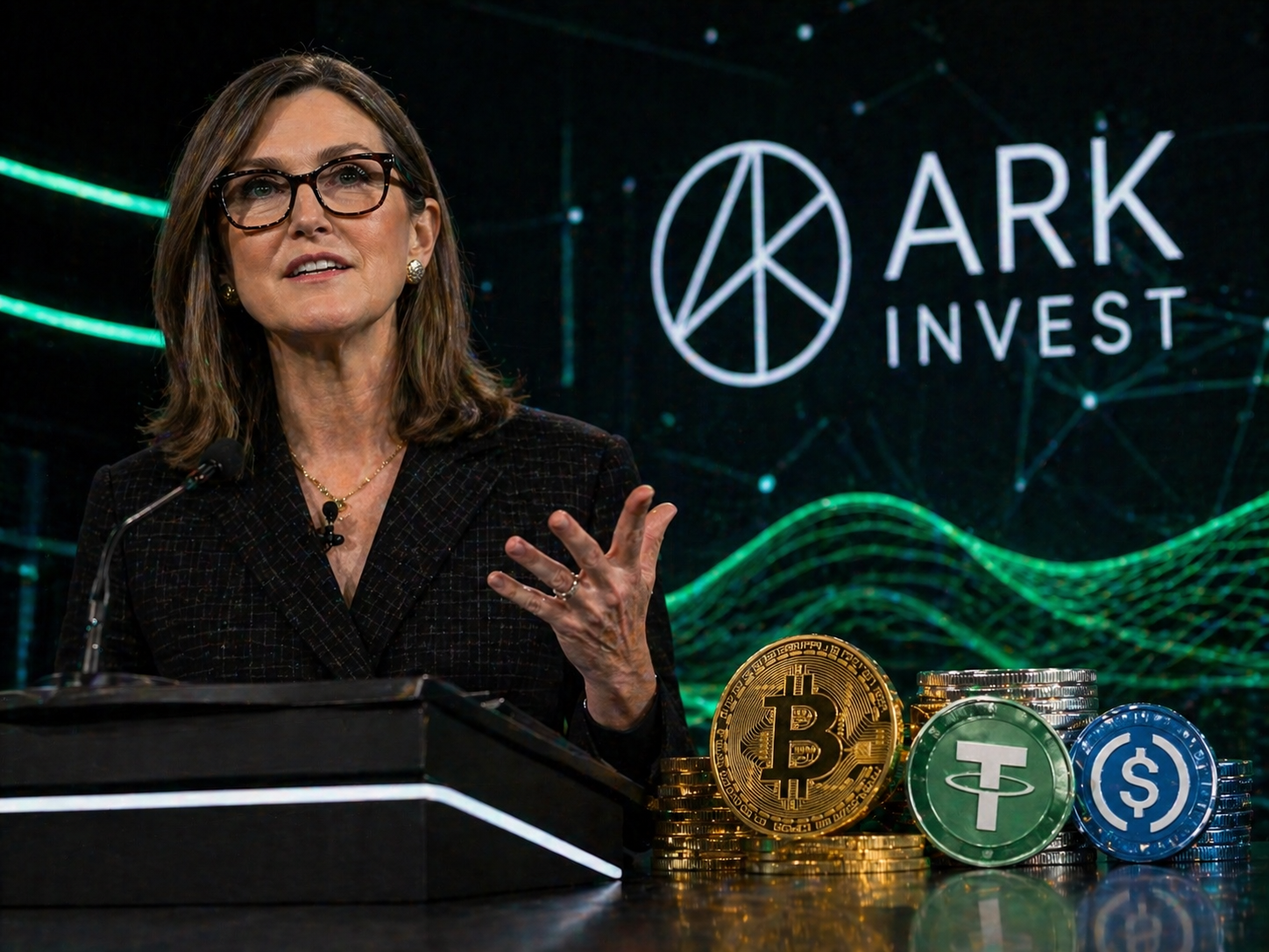 CEO ARK Invest Akui Bitcoin Kalah dari Stablecoin Sebagai Alat Pembayaran