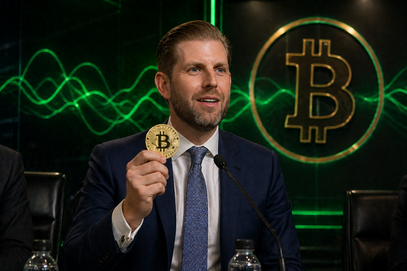 Eric Trump Optimistis Bitcoin Jadi Aset Finansial Utama dalam Satu Dekade