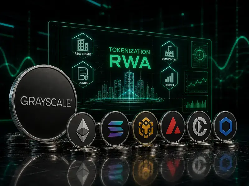 Grayscale Ungkap 6 Protokol Utama yang Berebut Pasar RWA $300 Triliun