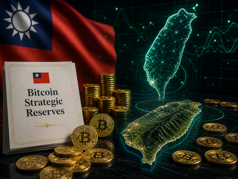 Perkuat Kedaulatan, Anggota Parlemen Taiwan Desak Bitcoin Jadi Aset Cadangan Negara