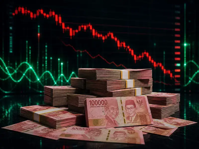 Rupiah Tembus Rp17.400 per Dolar AS, Tekanan Kian Dalam