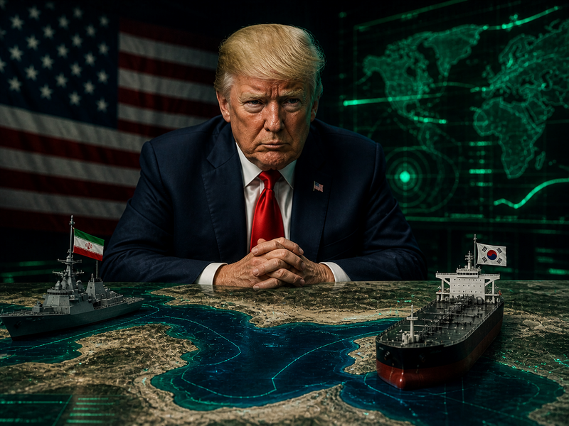 Trump Klaim Iran Serang Kapal Kargo, Desak Korea Selatan Gabung Project Freedom