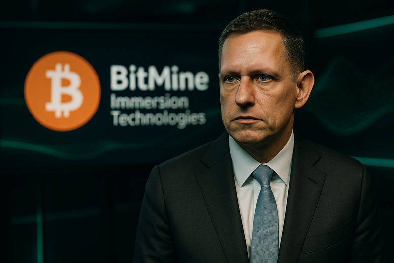 Peter Thiel AKuisisi 9,1% Saham Bitmine Immersion Technologies