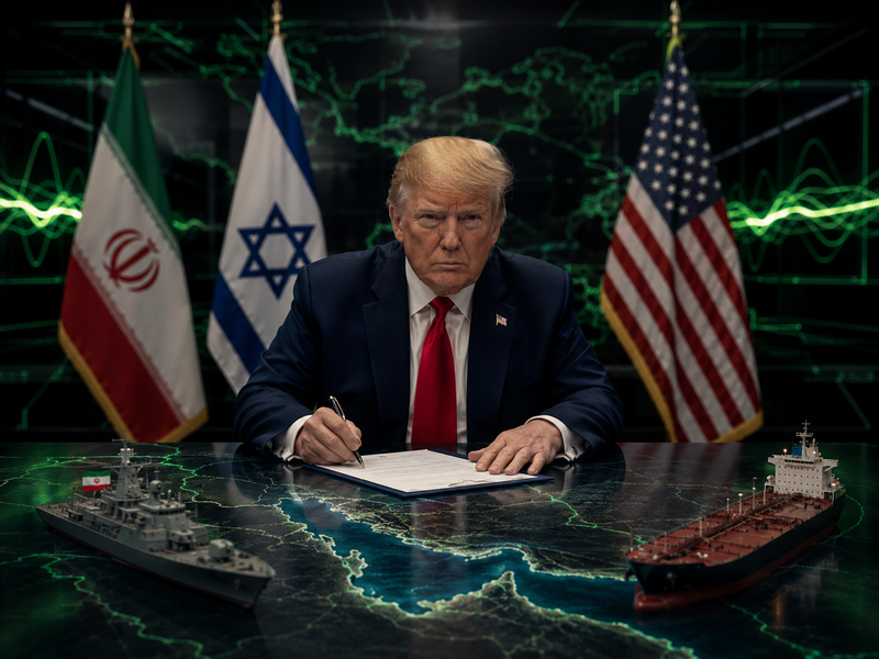 Trump Beri Ultimatum Iran: Penuhi Kesepakatan Damai atau Eskalasi Berlanjut
