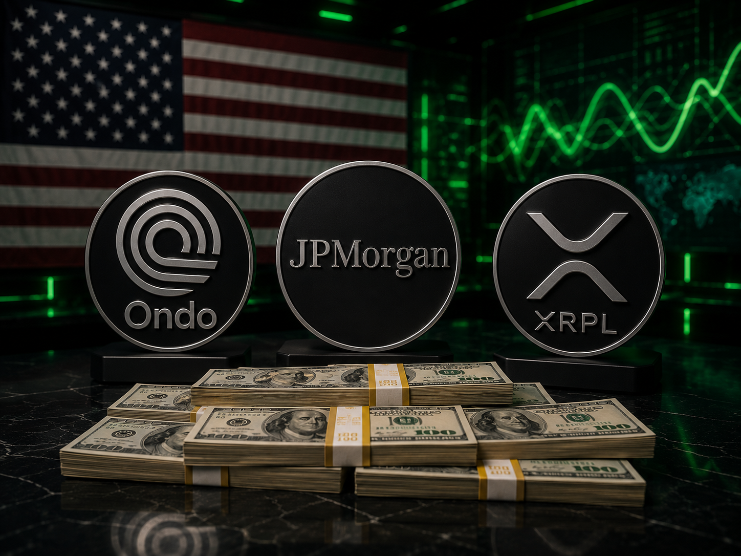 Ondo, JPMorgan, dan Mastercard Tuntaskan Percobaan Tokenisasi Treasury di XRP Ledger