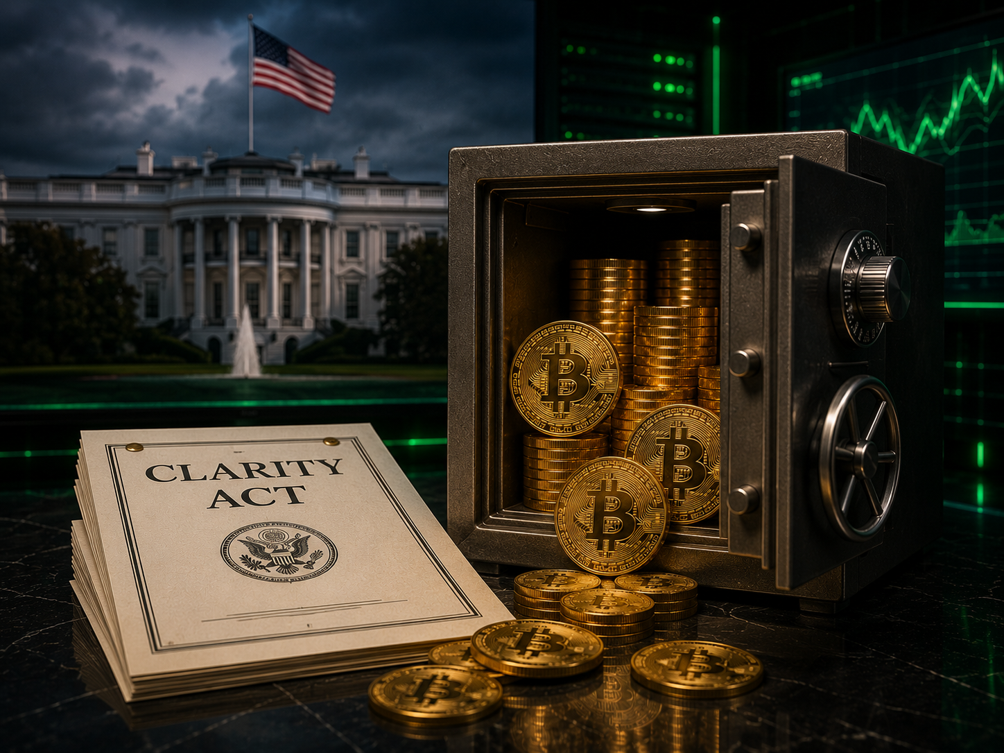 Gedung Putih: UU Clarity Target Sah 4 Juli, Cadangan Bitcoin Segera Diaudit