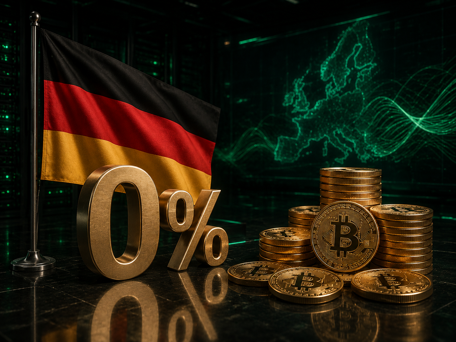Jerman Pertimbangkan Hapus Pajak 0% Kripto Mulai 2027