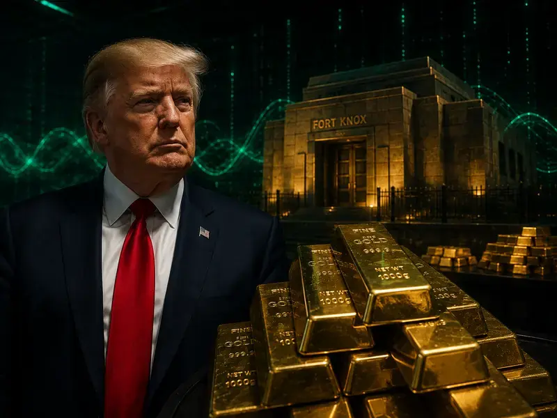 Trump Ingin Inspeksi Cadangan Emas Fort Knox