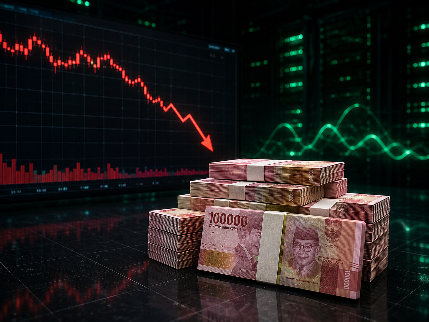 Rupiah Tembus Rp17.500 per Dolar AS, Terendah Sepanjang Sejarah