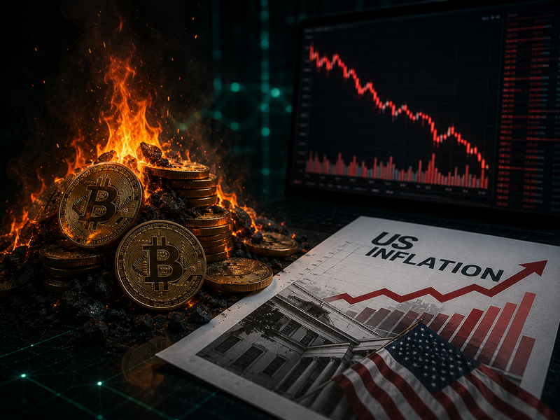 Inflasi AS Memanas, Harga Bitcoin Terkoreksi di Bawah Level $80.000