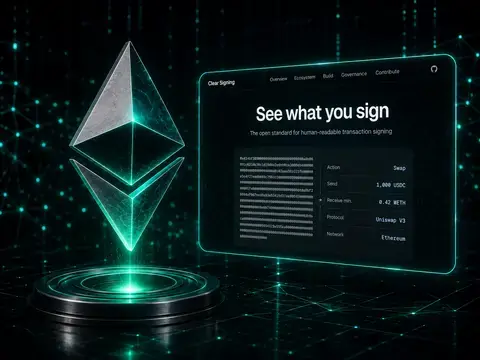 Bukan Lagi Deretan Kode, Kini Sign Transaksi di Wallet Ethereum Tampilannya Lebih Simpel