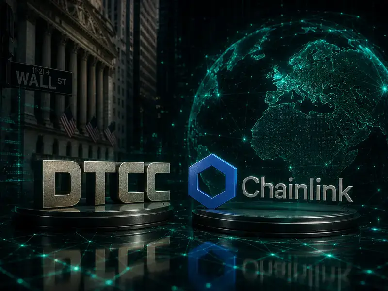 DTCC dan Chainlink Bangun Infrastruktur Kolateral 24/7 Berbasis Blockchain