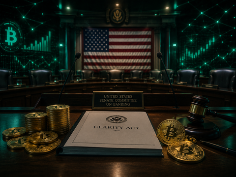 Komite Perbankan Senat AS Loloskan Clarity Act, Bitcoin Naik ke $82.000