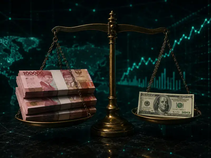 Rupiah Kembali Melemah, Lewati Rp17.600 per Dolar AS