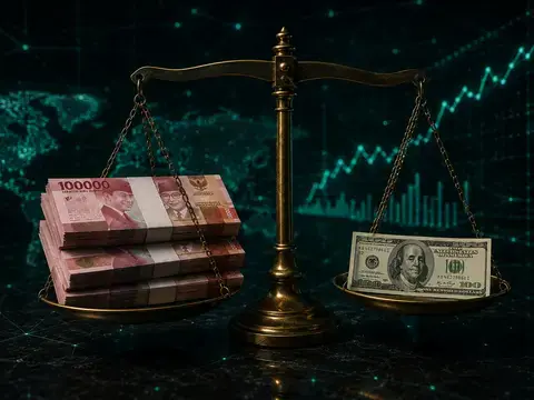Rupiah Kembali Melemah, Lewati Rp17.600 per Dolar AS