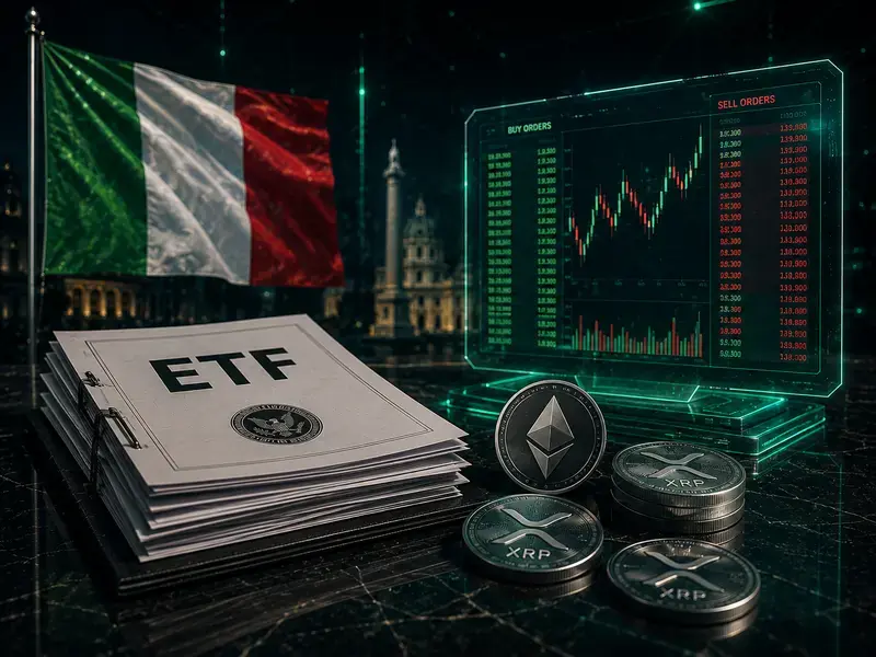 Bank Terbesar Italia Perbesar Eksposur Kripto, Borong ETF ETH dan XRP